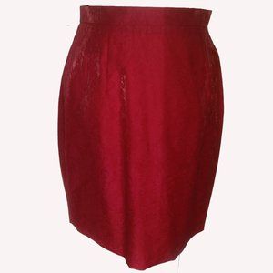 APRIORI by ESCADA Pencil Skirt Red Skirt